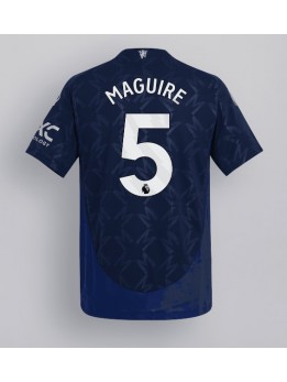 Manchester United Harry Maguire #5 Gostujuci Dres 2024-25 Kratak Rukavima